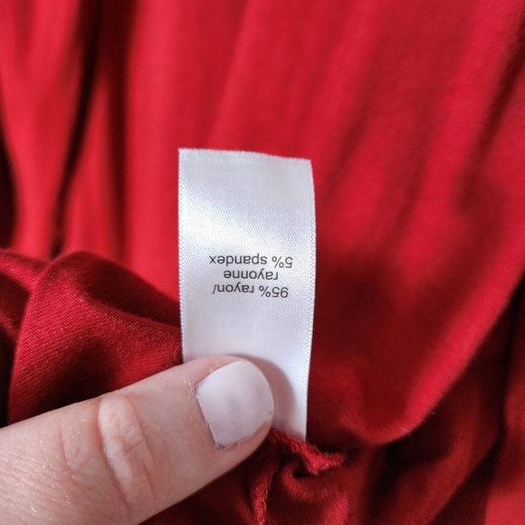 Maurices Red Cardigan M - Picture 7 of 8